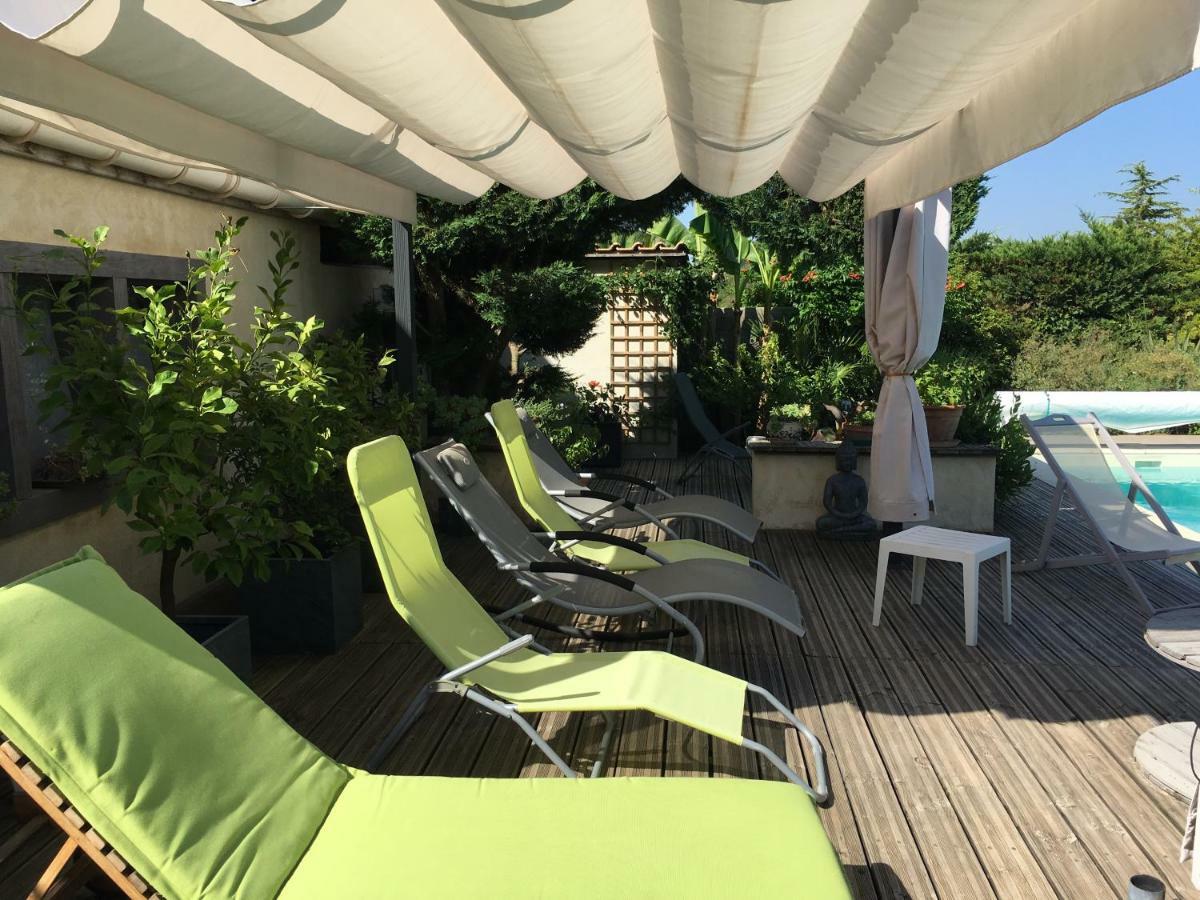 Soleil Lotus Apartment Saint-Hilaire-de-Brethmas Екстериор снимка